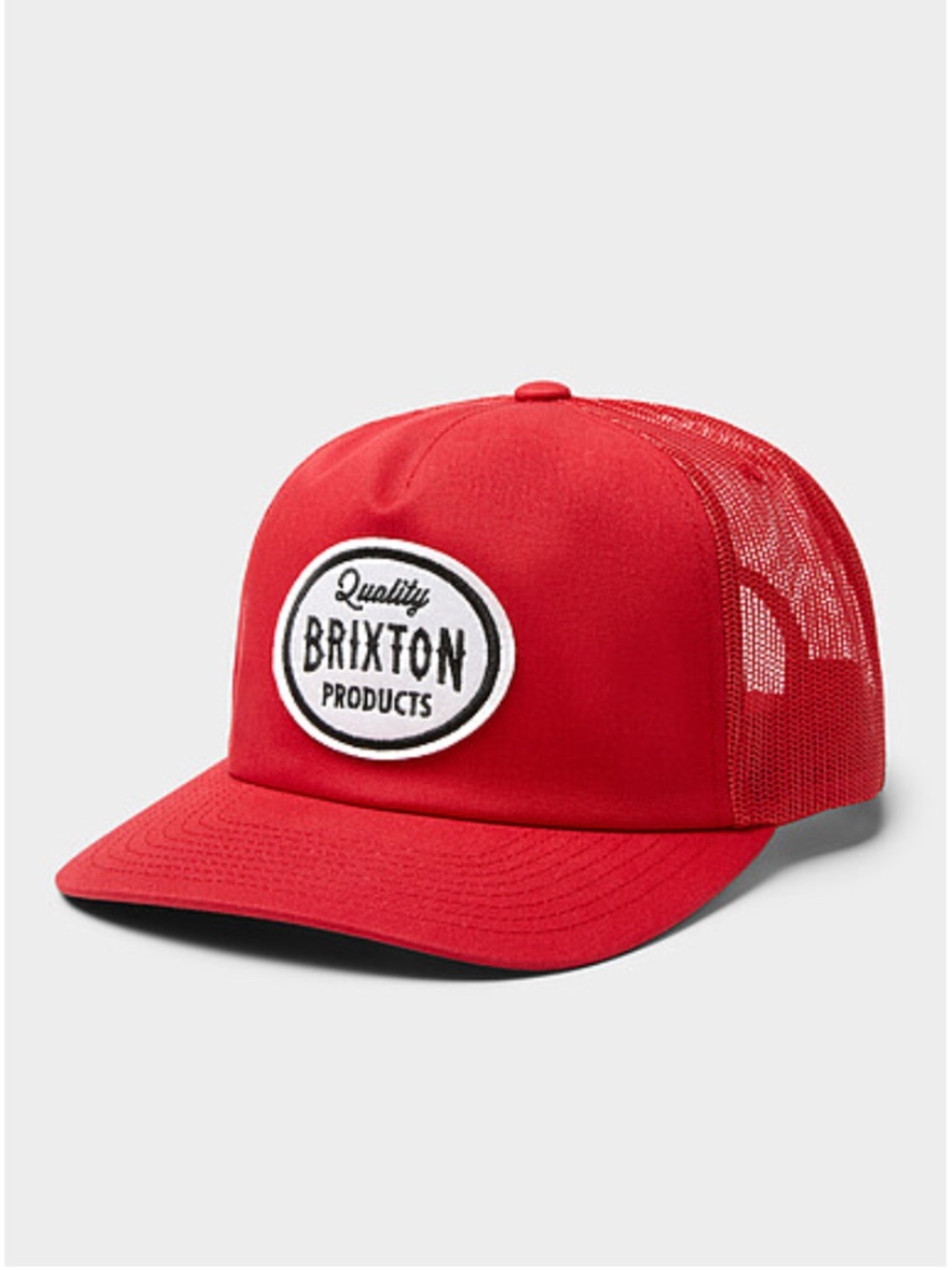 Brixton red Quality Brixton Products trucker cap hat NWT